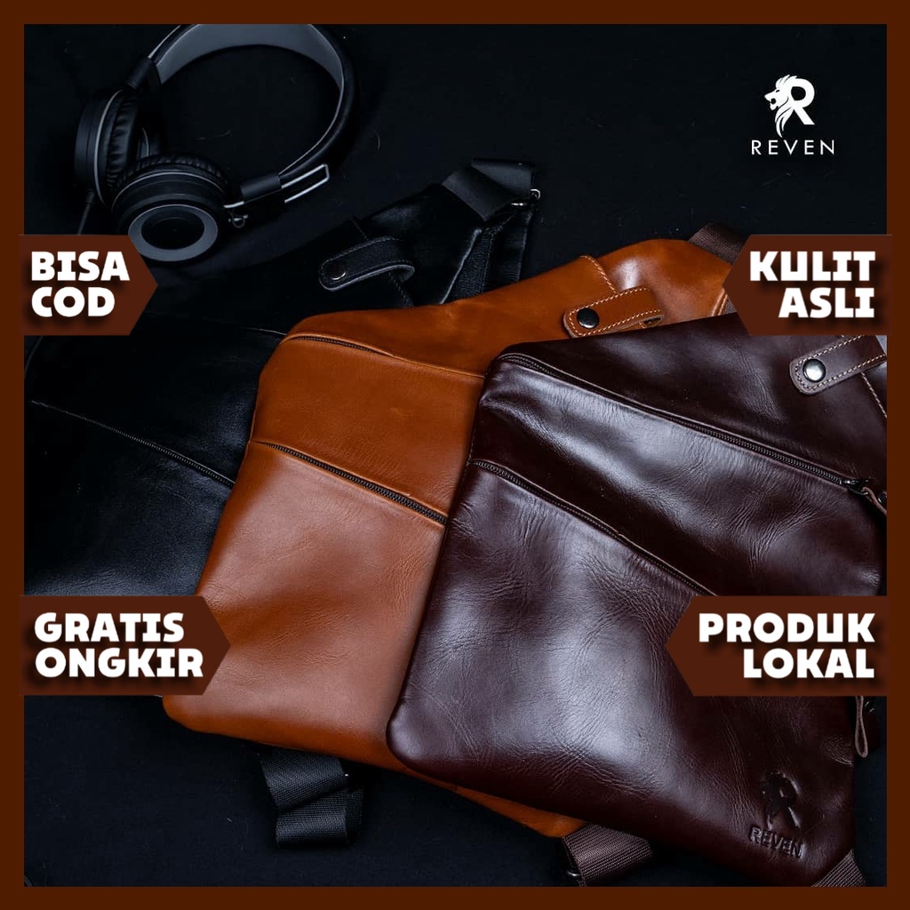 Tas Selempang VOYAGER Salempang Slempang Kantong Dompet Pinggang Punggung Dada Bahu Slingbag Chest W