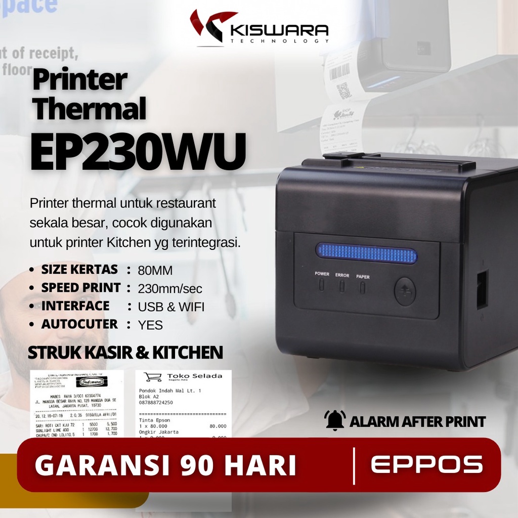 Printer Thermal EP230WU 80mm