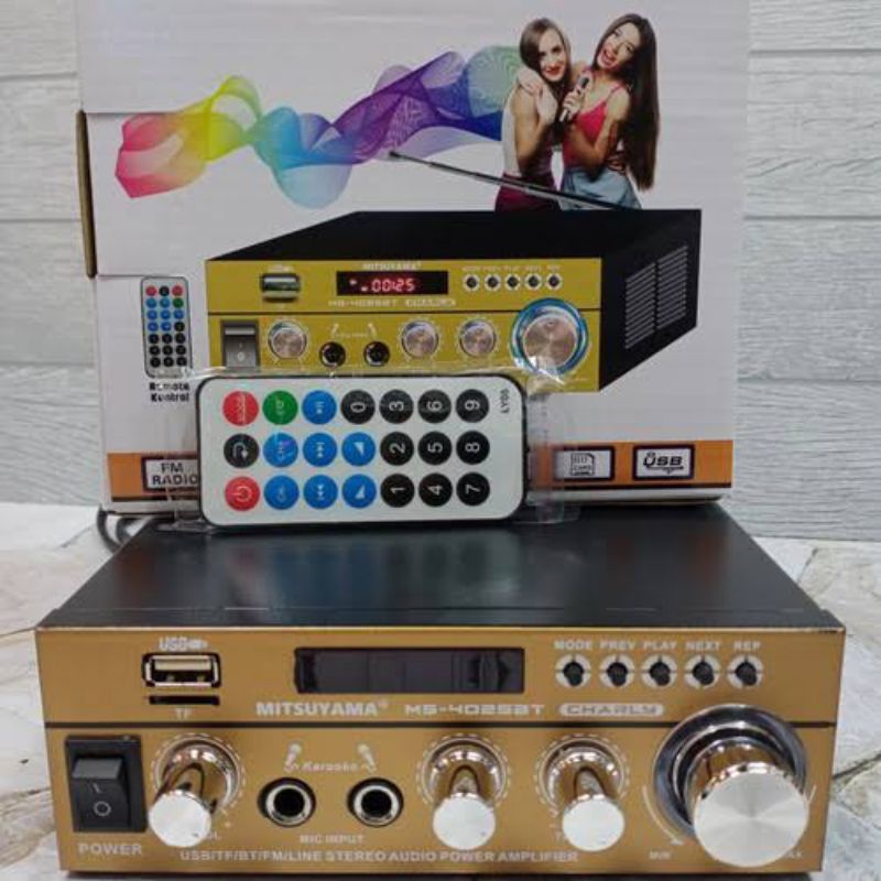 ampli bluetooth mitsuyama MS4025BT charly