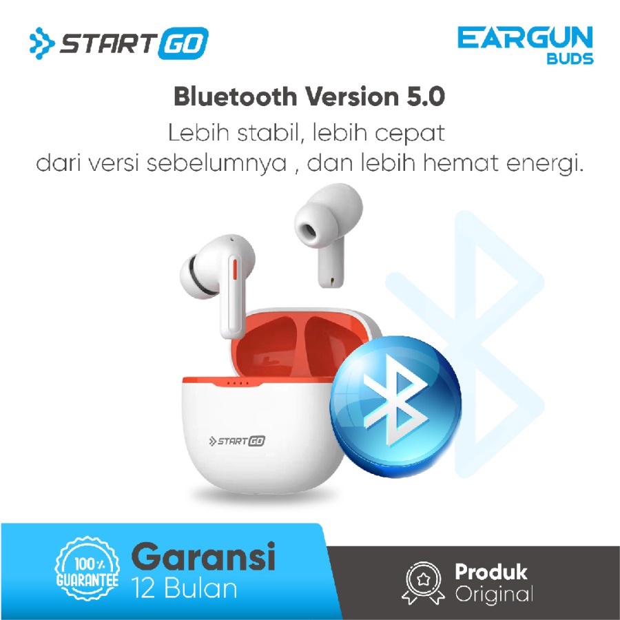 StartGo TWS earphone bluetooth Eargun buds headset