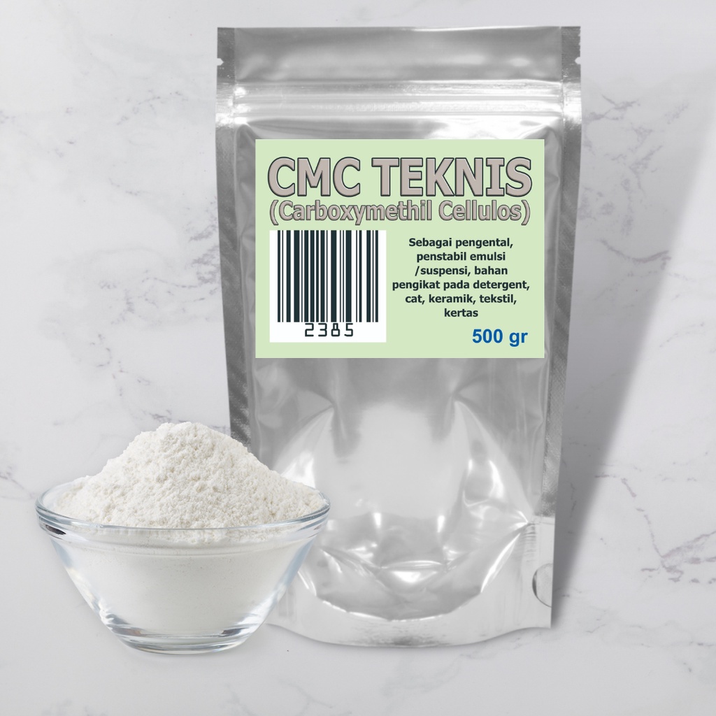 

CMC GRADE A teknis pengental sabun, cat, detergen 500gr Good Quality 1/2 Kg