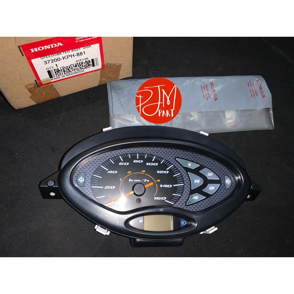 37200-KPH-881 SPEEDOMETER SPEEDO SPEDO SPIDO METER KARISMA SOKET PUTIH HONDA KARISMA ORIGINAL