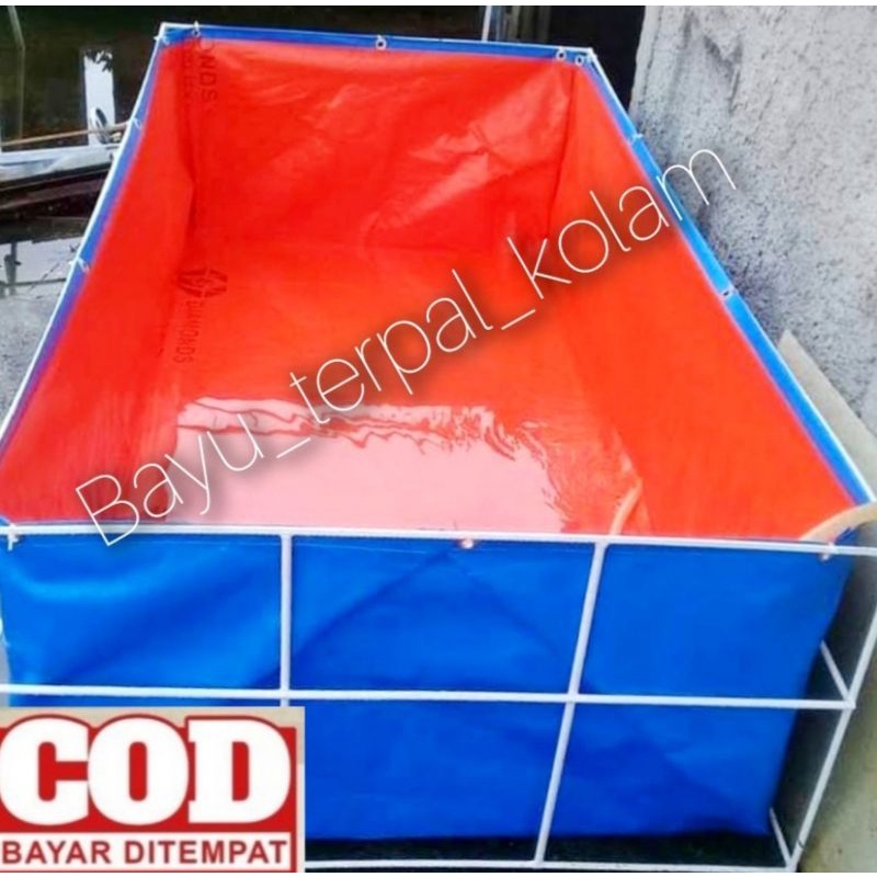 TERPAL KOLAM IKAN 400X200X100 TYPE A5 KOREA ORIGINAL