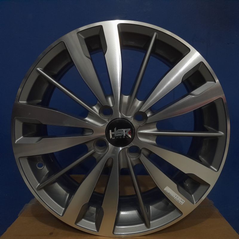 pelek mobil r16 velg mobil untuk Honda jazz velg mobil lebar 7 velg mobil lubang baut 4 velg mobil r