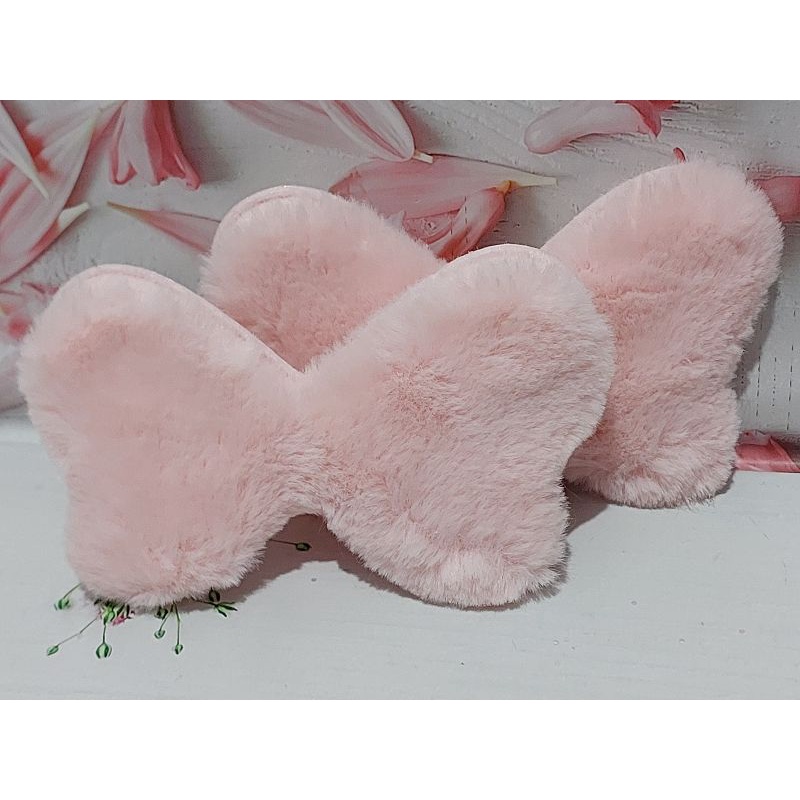 

aplikasi bulu bentuk pita