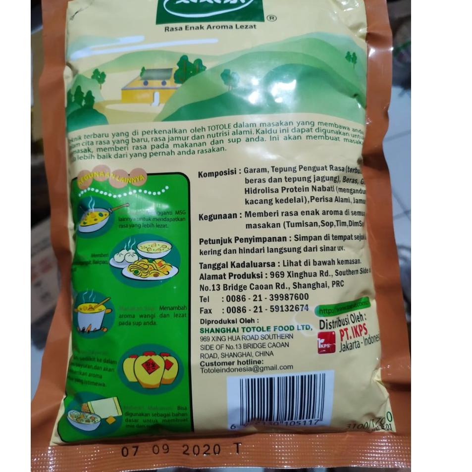 

[PRODUK 9ZGEB] TOTOLE KALDU JAMUR 200 GRAM HALAL MUI HWA