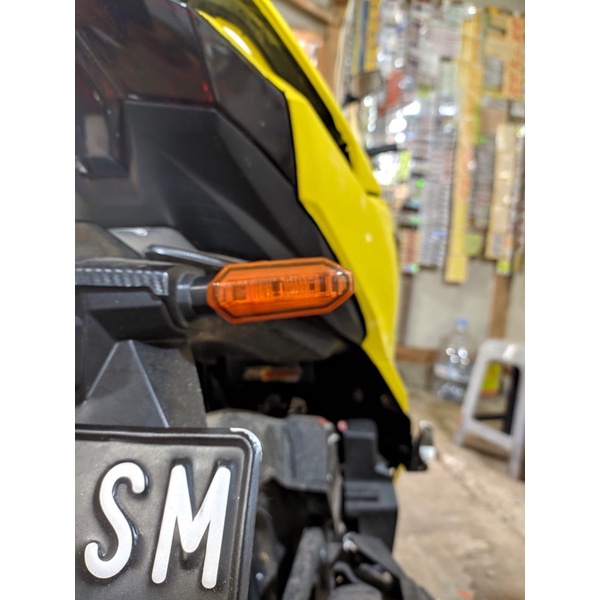 sticker transparan  sein belakang vario 125/150/160 new 2018-2020 kanan/kiri