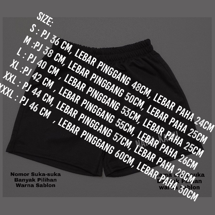 Celana pendek voli putri custum nama suka suka font terbaru-3