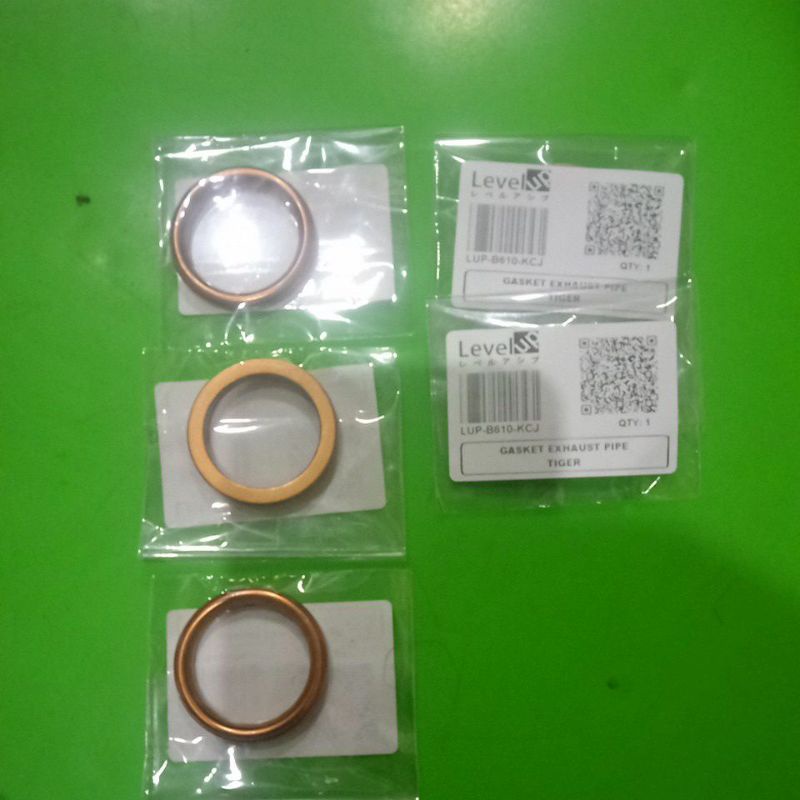 PACKING PAKING GASKET KNALPOT VIAR(KUALITAS BAGUS) KAISAR SPAREPART MOTOR RODA 3 DLL