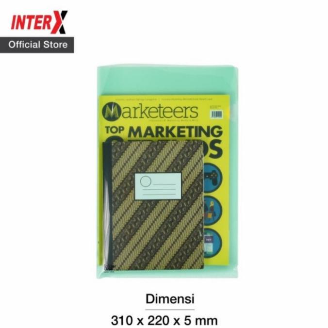 

Map L / Map Bening Folder One A4 / Clear Sleeves- Warna Dan Transparan