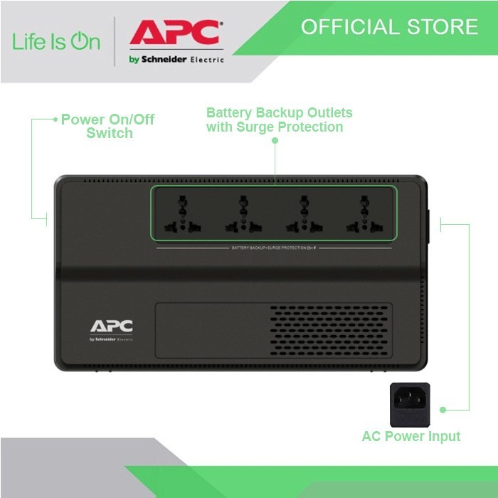 UPS APC Easy UPS BV 500VA 300W, 230V, BV500I-MS