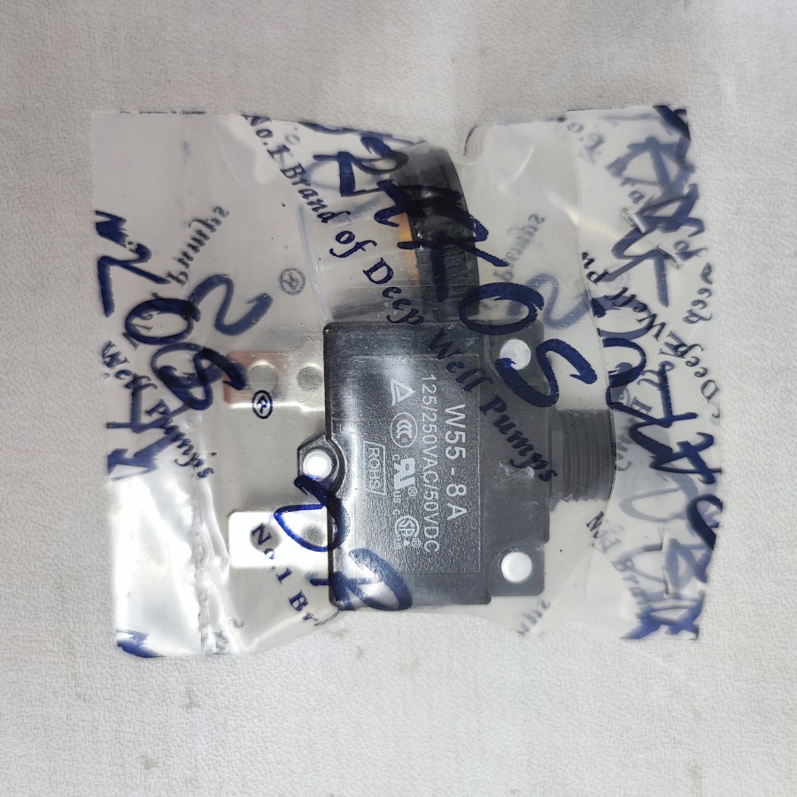 Overload pompa air submersible 8A Wokema Drakos W55 series | 8 Ampere