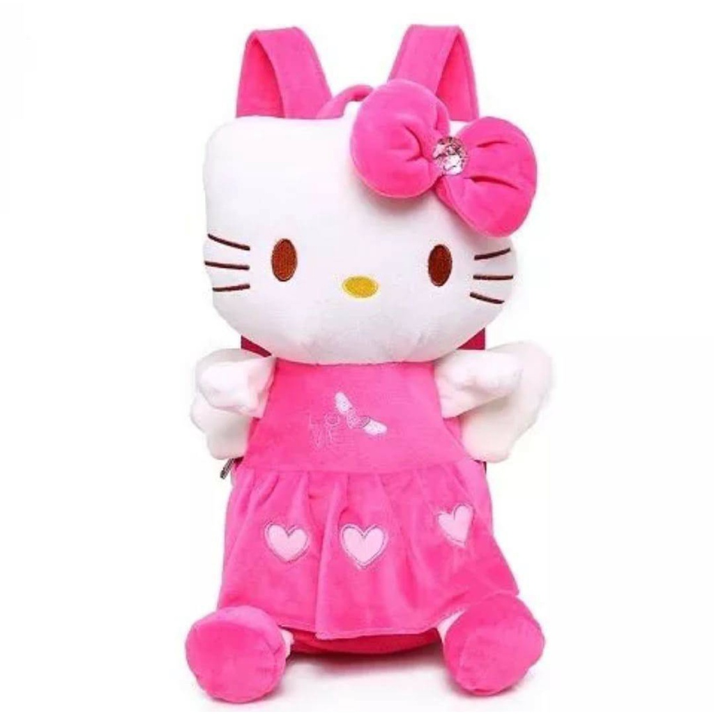 Tas Ransel Boneka HELLO KITTY Backpack Import Terbaru Tas Ransel Wanita Tas Boneka Kekinian Tas Anak Karakter Lucu