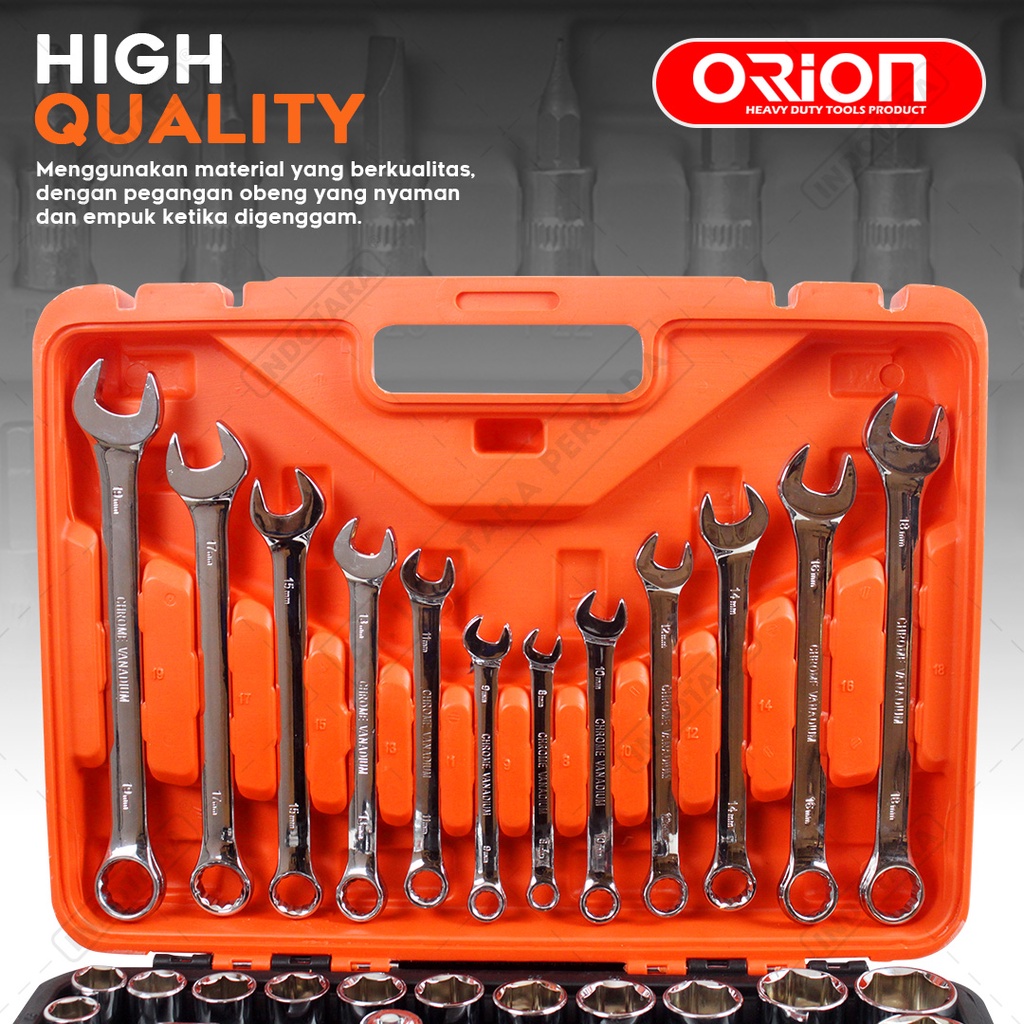 Hand Toolset / Tool Kit Set / Toolkit Toolbox Orion - TR006-6