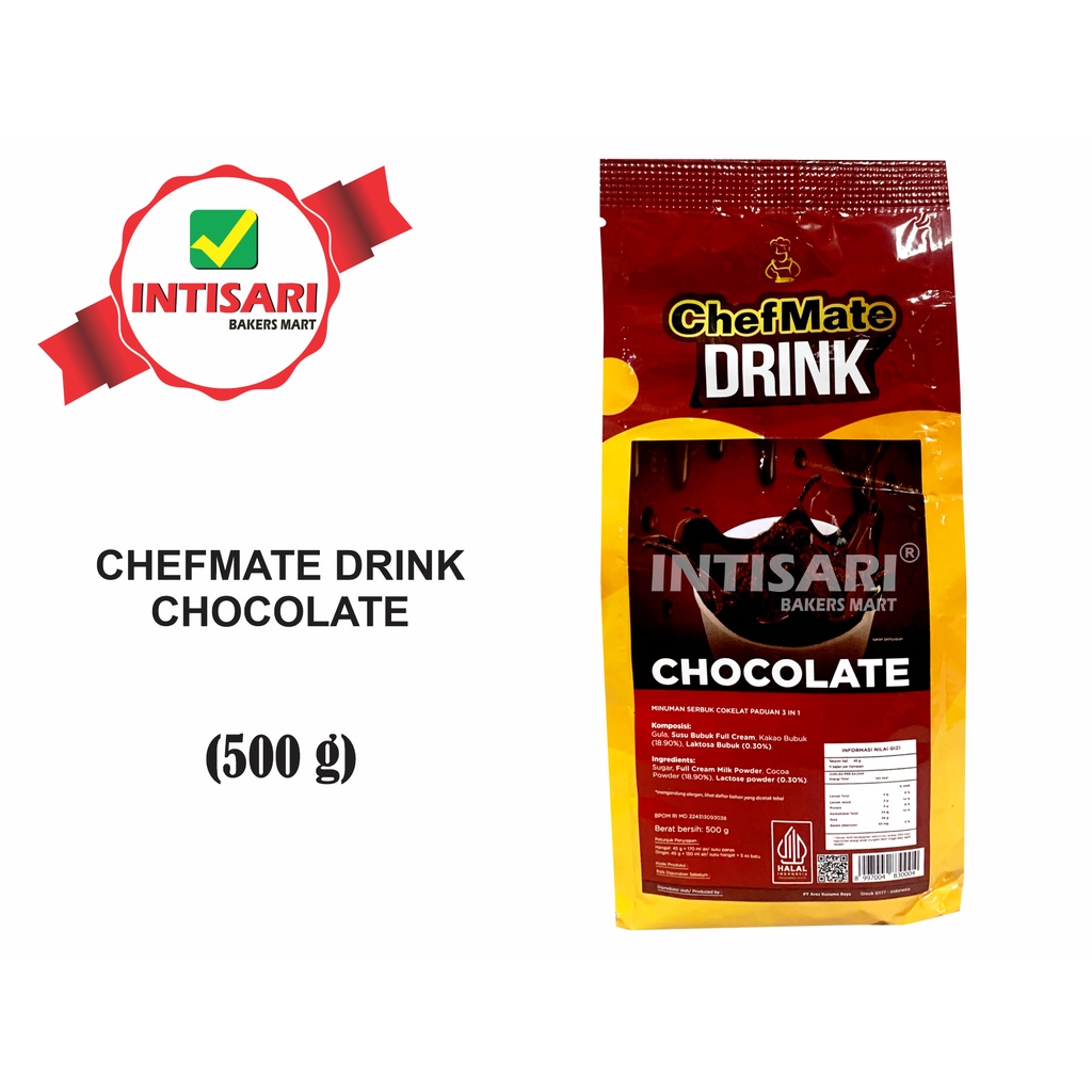

CHEFMATE DRINK CHOCOLATE 500 G
