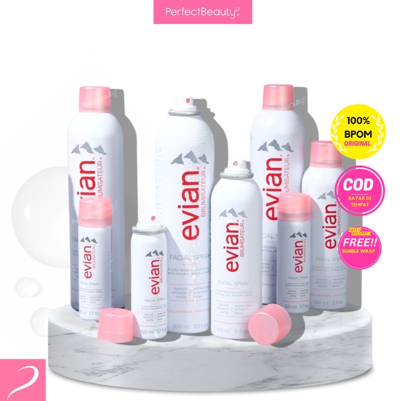 Evian Facial Spray [50/150/300ml] ✓100% ORI ✓BPOM