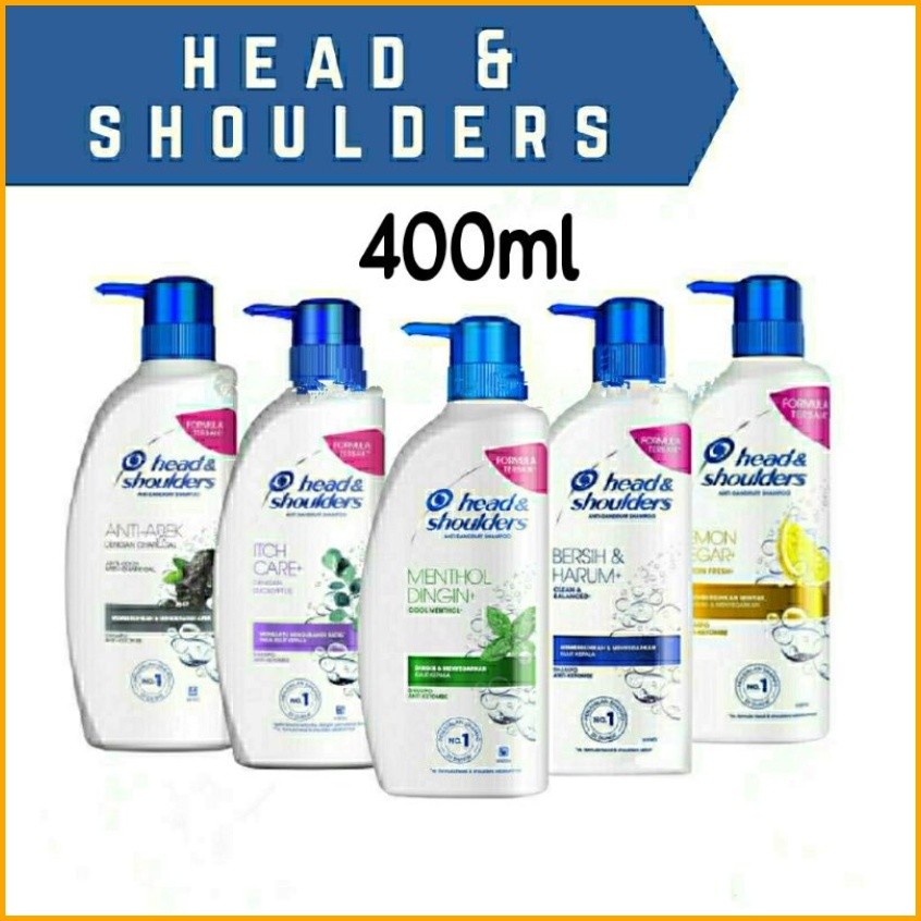 Head &amp; Shoulders Shampo 400ml Pump