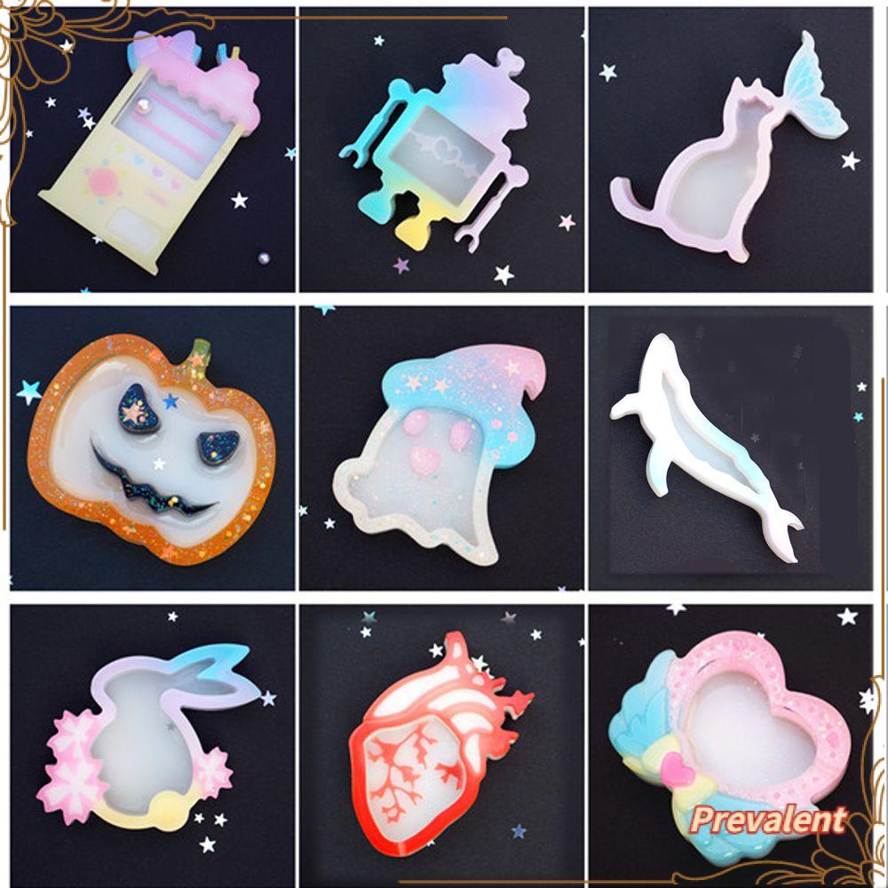 Preva Cetakan Resin Cetakan DIY Kerajinan Liontin Kristal Perhiasan Membuat Alat