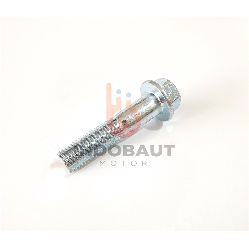 Baut Flange Bolt 8x45 Kunci 12 Putih