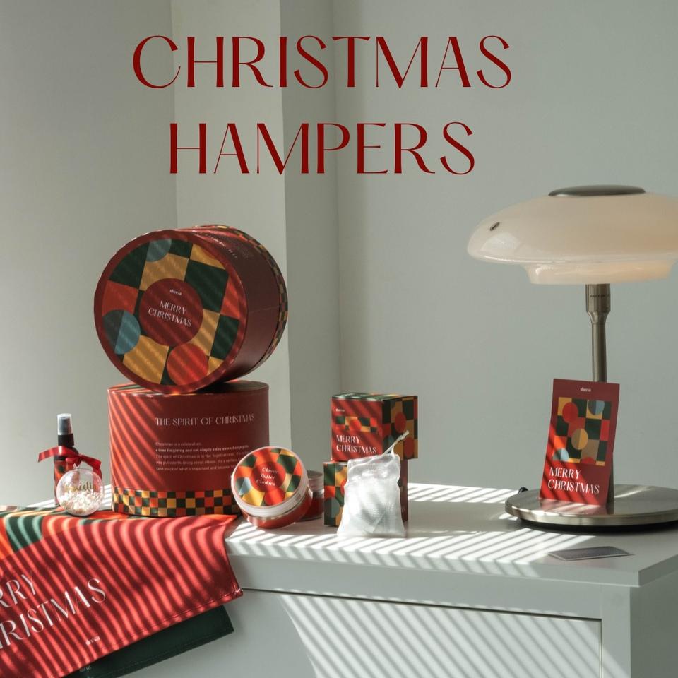 

⚡TOK SIAP 【COD Hampers Christmas Natal Kue Natal Parcel Gift Box