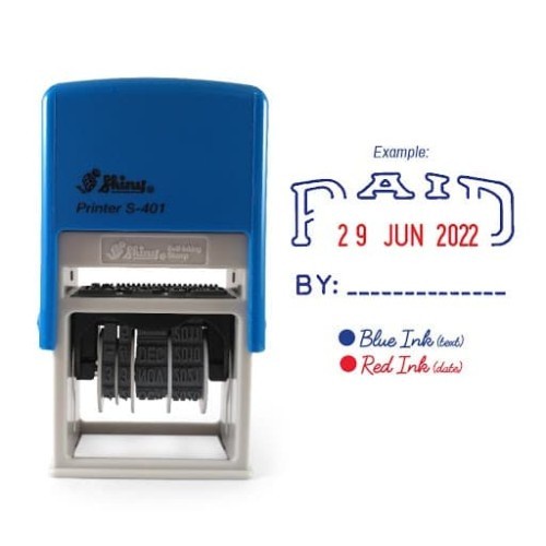 

Stm Stempel Paid Tanggal Shiny S-401