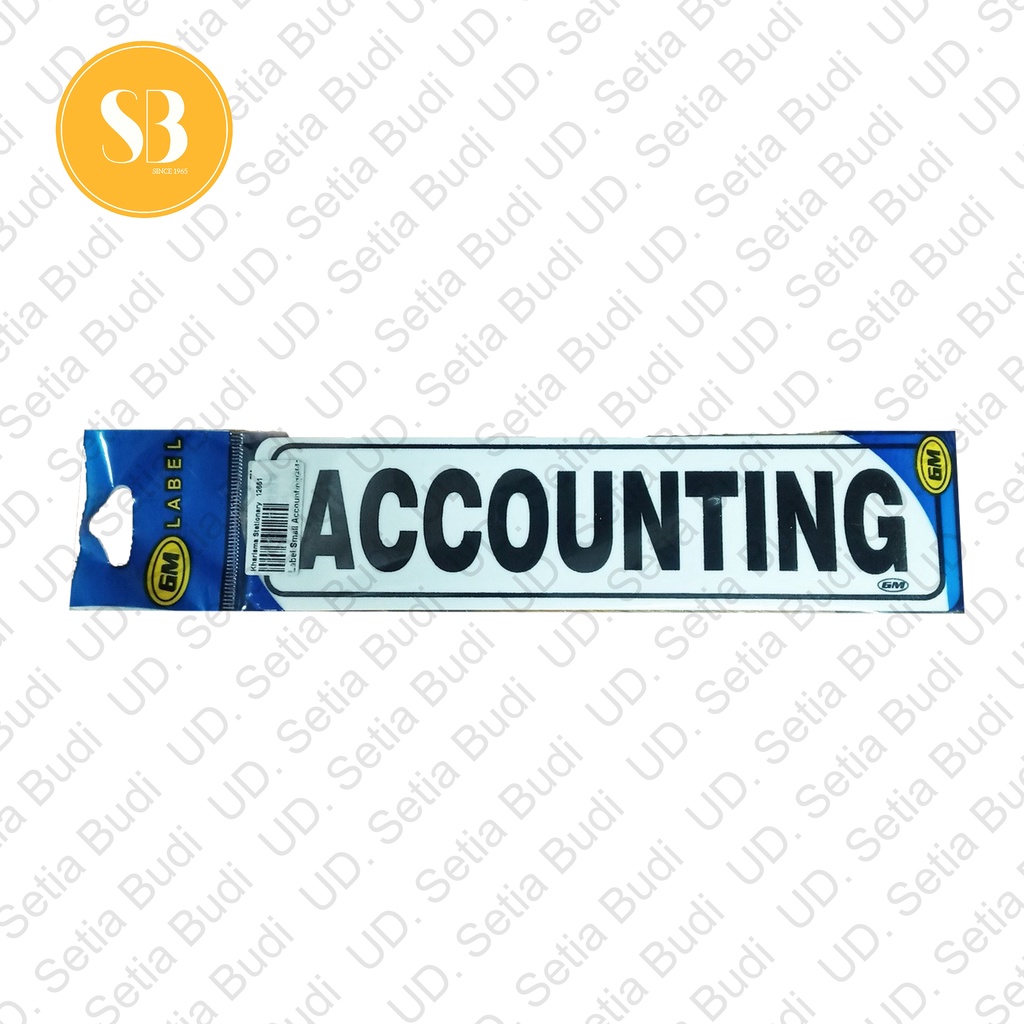 Label GM Kecil Accounting LK 102