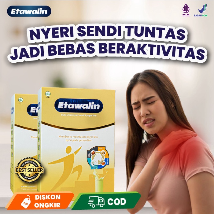 

Etawalin Original Atasi Masalah Nyeri Sendi Tulang Susu Kambing Etawa