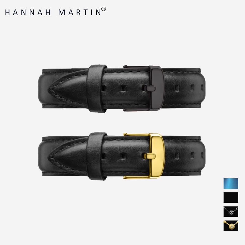 Promo Terbaru Hannah Martin Jam Tangan Pria 100% Original Keren Sangat Tipis Quartz Cowok Couple