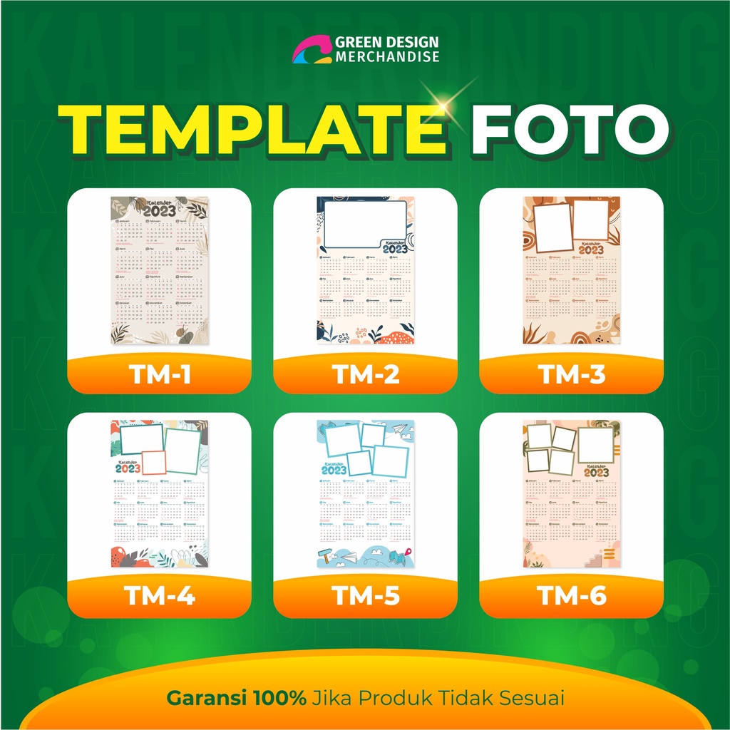 READY Kalender 2024 CUSTOM Aesthetic Kalender Dinding Custom Aestestic Kalender Dinding 2024 Kalender 1 Lembar 12 Bulan Kalender A3+