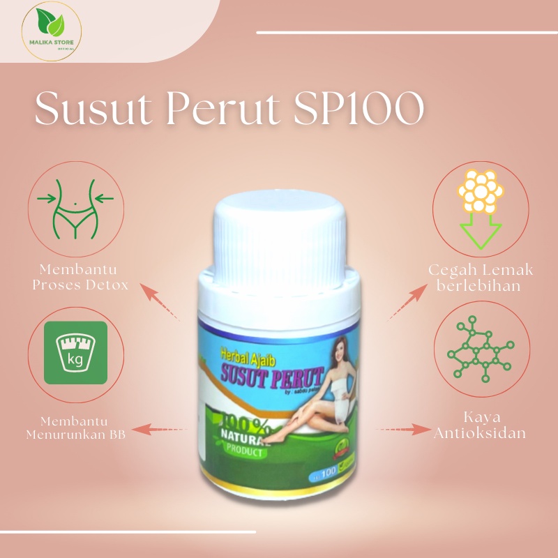 Obat Diet Penurun Berat Badan | Pelangsing Perut Halal &amp; BPOM | Slimming by Malika