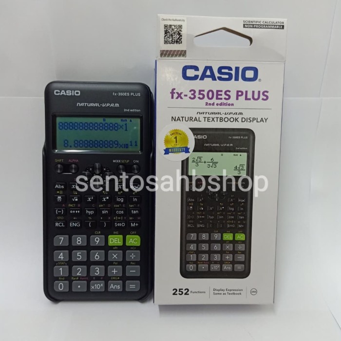 

FREE ONGKIR kalkulator scientific casio FX 350ES