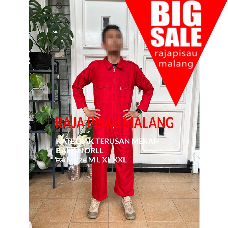 COD Wearpack Coverall / Baju Bengkel Polos / katelpak / Baju Kerja Proyek (ART. M3038)