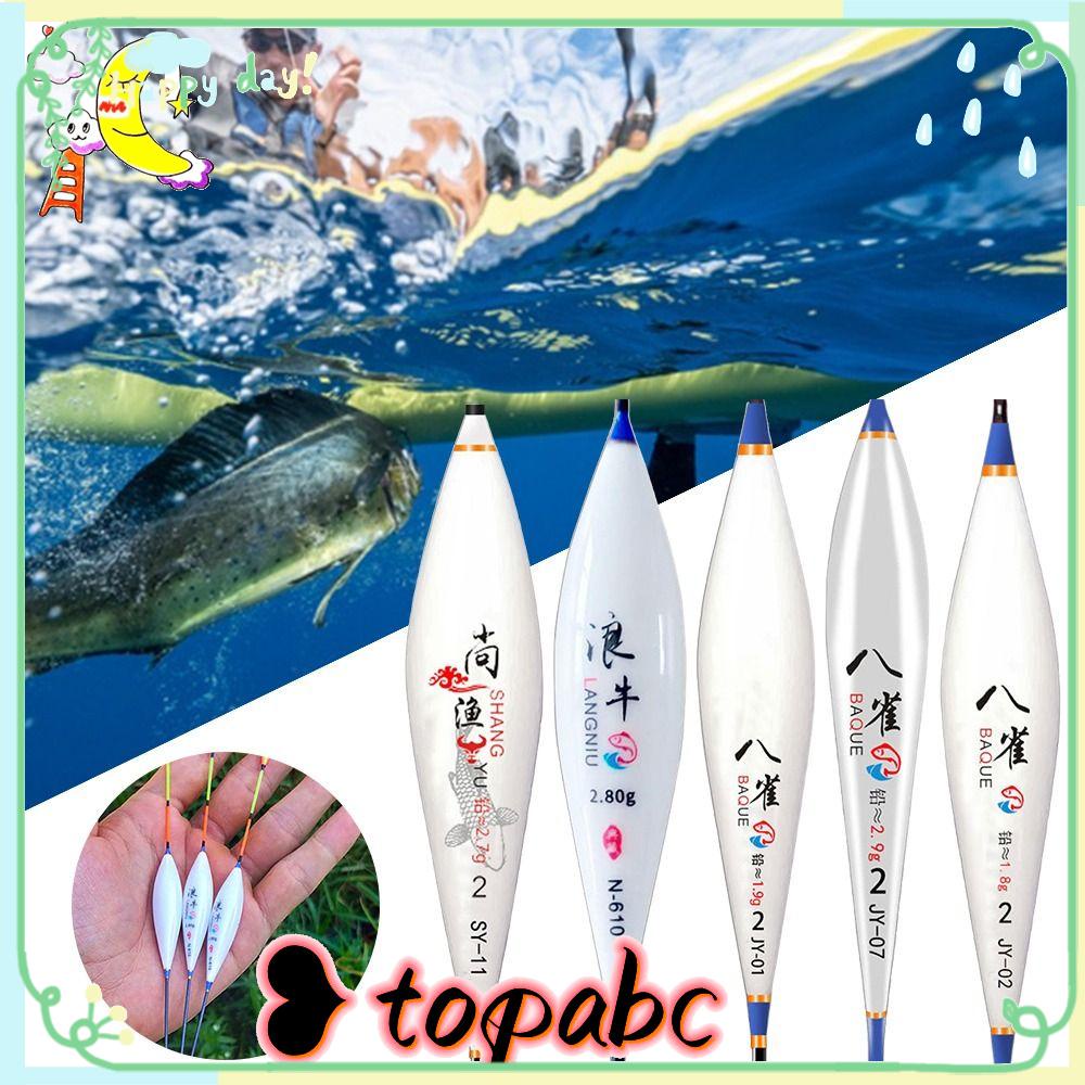 Top 4pcs Pelampung Pancing 4pcs Sensitivitas Tinggi Musim Dingin Tahan Lama Bobber Float