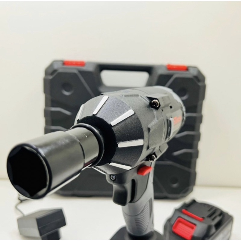 mesin impact wrench Gtools GT07 jumbo truk 1200Nm pembuka baut 2 batrei 48v