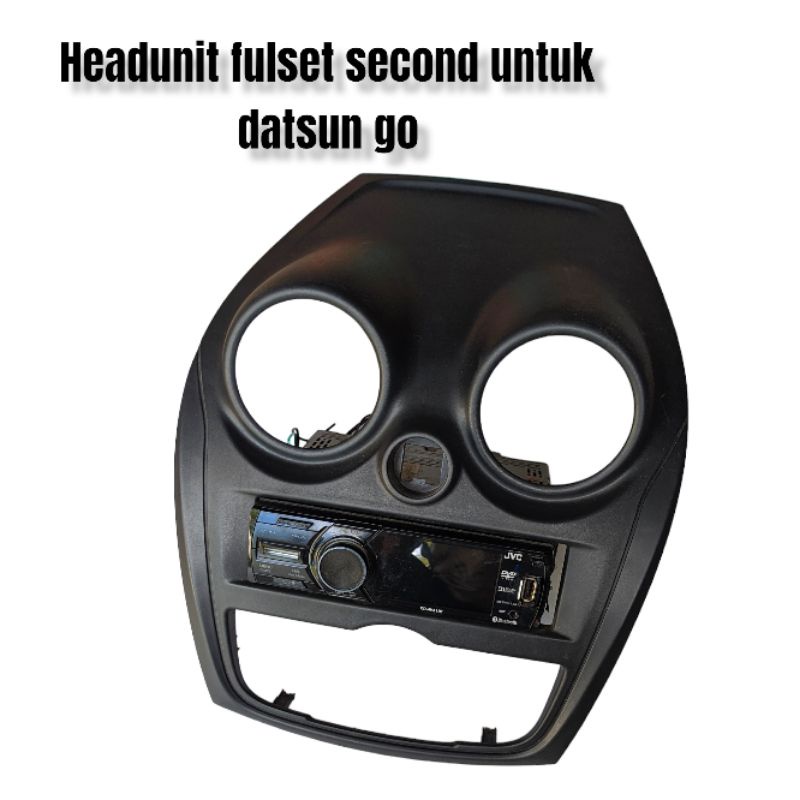headunit fulset datsun go bekas normal di jamin