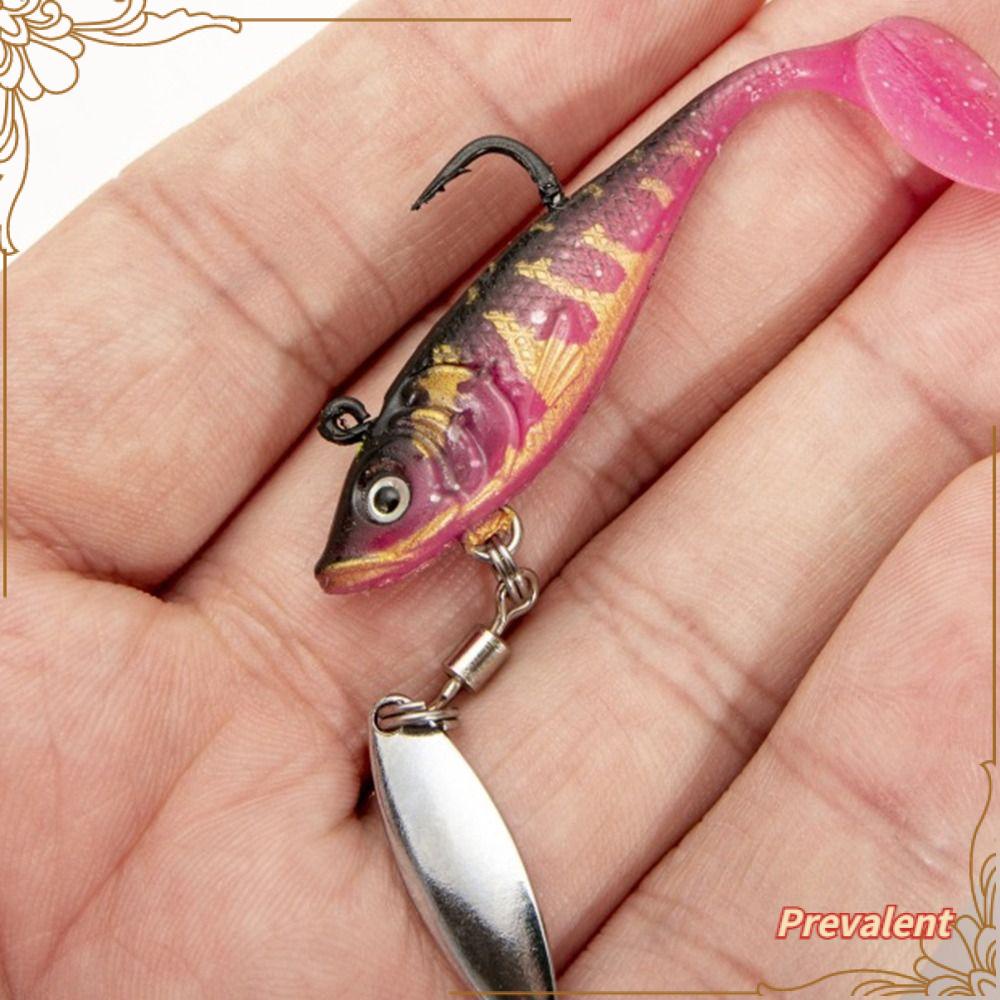 Preva 2pcs Soft Lures Cacing Engkol Trout Baru