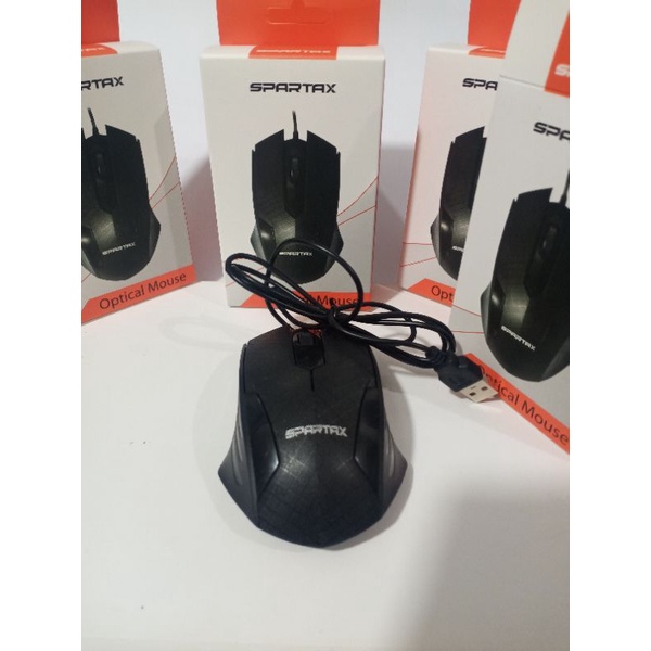 SPARTAX Mouse kabel USB Mouse OpticaL