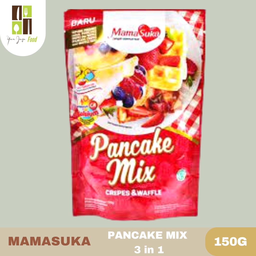 Mamasuka Pancake Mix [Banana/3 in 1 (Crepes&amp;Waffle)/Original/Choconut] 160g