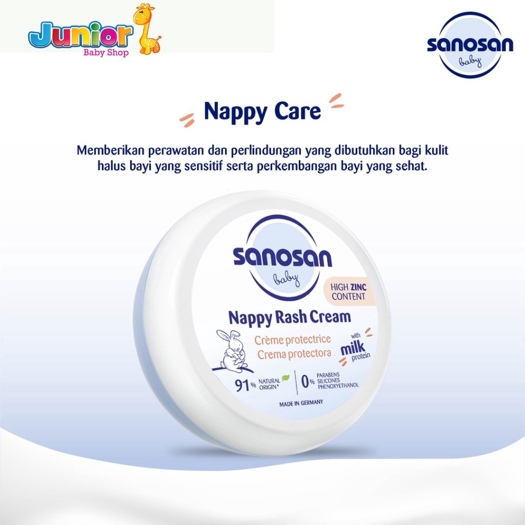 Sanosan Baby Nappy Rash Cream 150ml