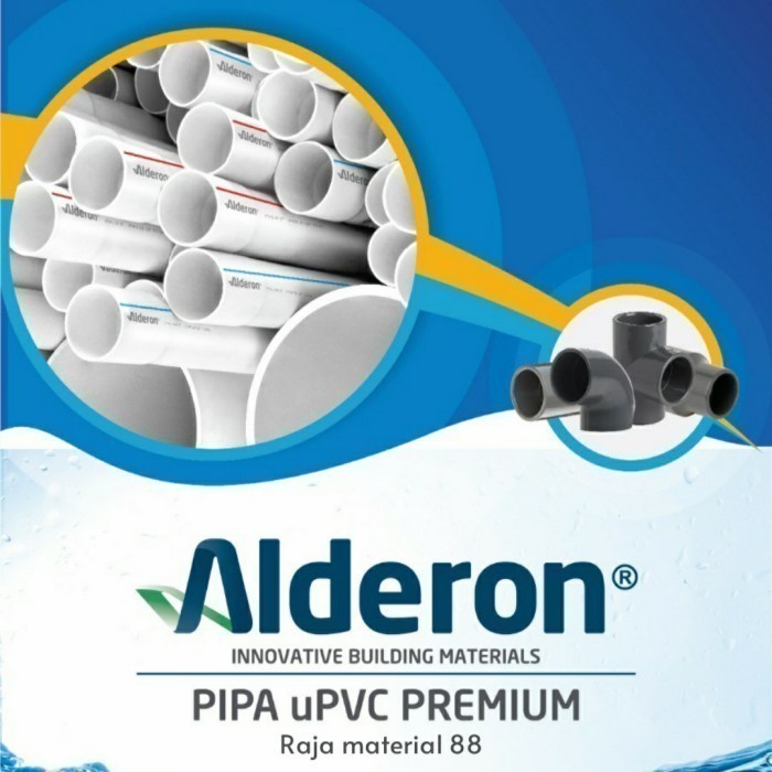 Pipa Pipa Alderon Aw 4 Inch Putih 4 Meter Upvc Termurah