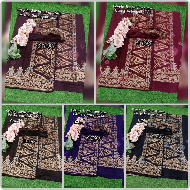 Couple Set bordir Jumputan