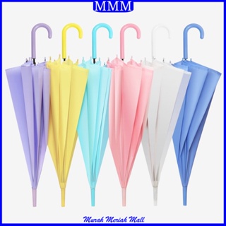 MMM Payung Transparan Style Korea Jepang Polos Warna Warni Payung Lipat Bening Cantik Payung Rainbow Umbrella Fashionable Candy Color Import Murah