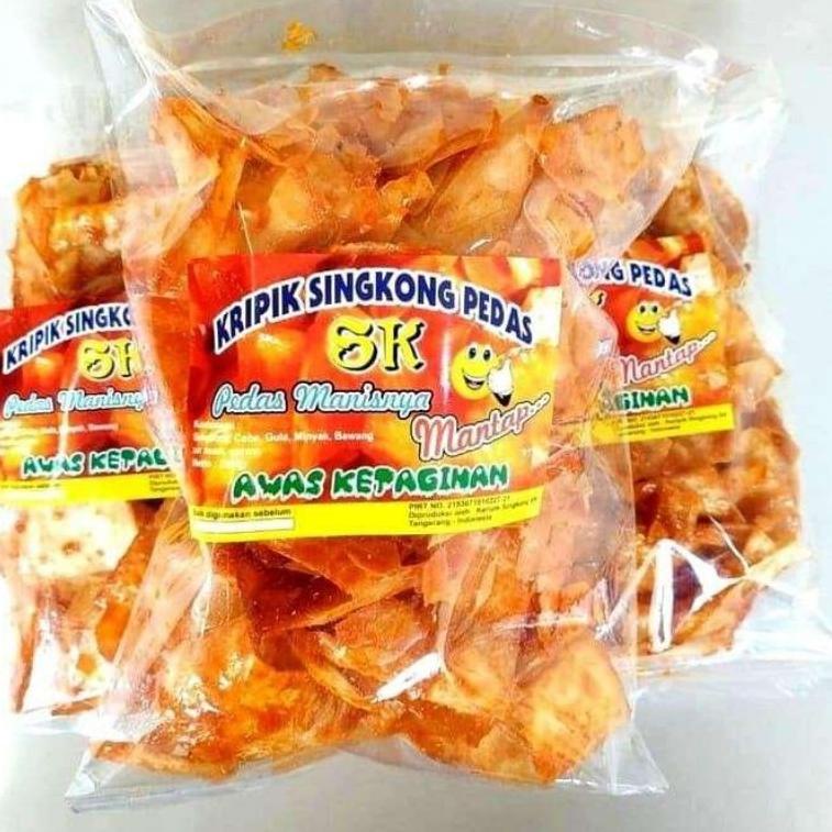 

wv❁Laris Keripik singkong SK keripik singkong pedas manis SK 83