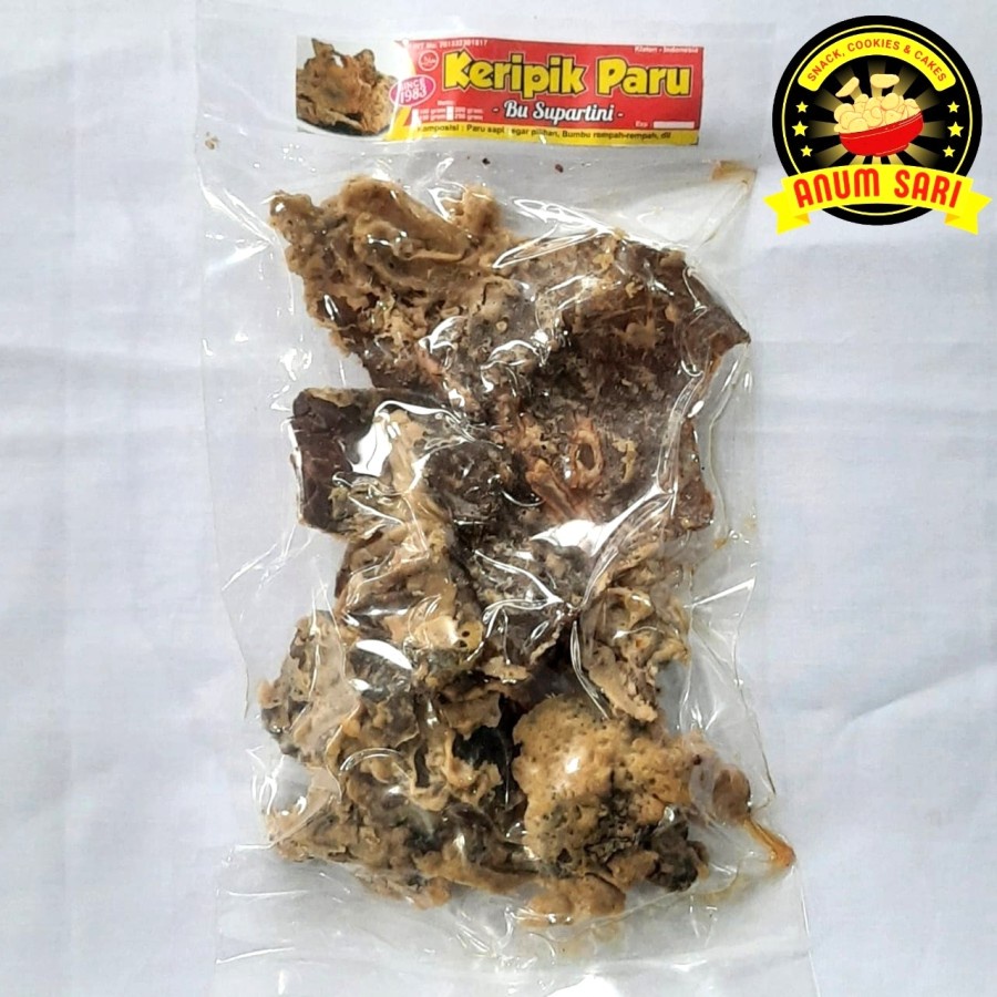 

Keripik Paru Sapi Gurih Asli Klaten 100 Gram - Anum Sari