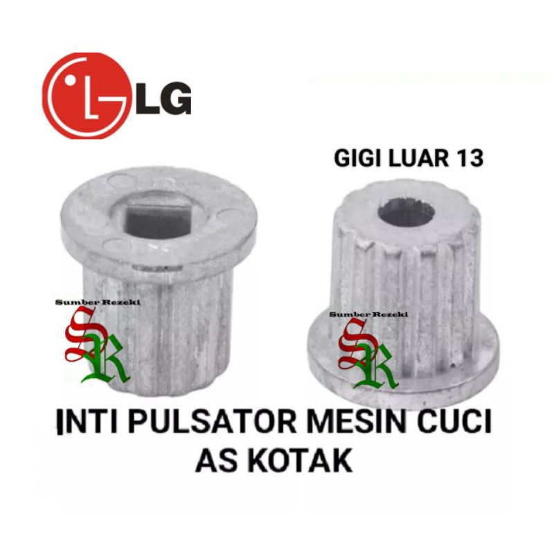 Inti Pulsator Mesin Cuci LG As Kotak