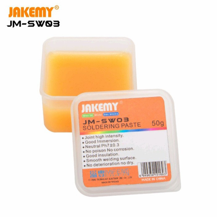 Soldering flux paste jakemy 50g ph7 jm-sw03 - Pasta solder minyak songka rosin 50 gram sw-03