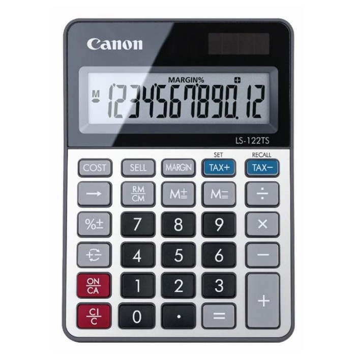 

CANON CALCULATOR LS-122TS HB #ORIGINAL