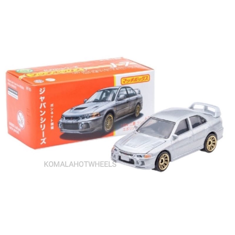 Matchbox 1994 Mitsubishi Lancer Evolution IV Japan Series