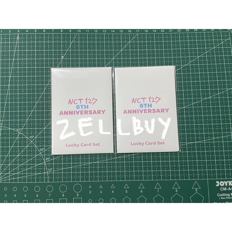 MD 6th ANNIVERSARY NCT 127 LUCKY CARD SET TAEYONG JOHNNY SEALED READY INA SIAP KIRIM