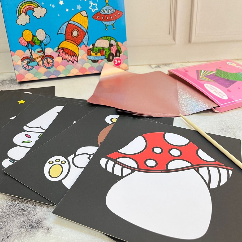 KERTAS ORIGAMI KREATIFITAS ANAK 1 BOX SUPER UNIK WARNA-WARNI CUTE LUCU ALAT TULIS STATIONARY FANCY KUALITAS TERBAIK HARGA TERJANGKAU BISA GROSIR DAN COD